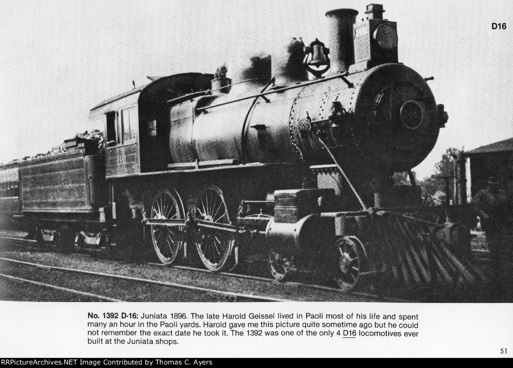 PRR "Class 'D' Locomotives," Page 51, 1981